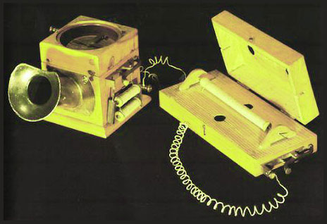 In der Schatzkammer: das erste Telefon von Philipp Reis
