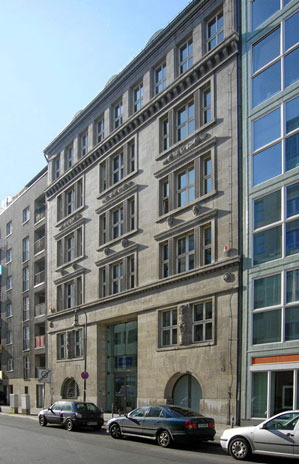 In diesem Gebäude in der Charlottenstraße saß die Reichspressestelle der NSDAP.