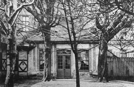 In diesem Gartenhaus wohnte Adalbert von Chamisso